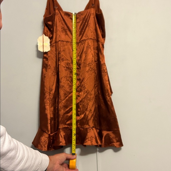 Altar'd State Rust Mini Dress - Picture 4 of 5